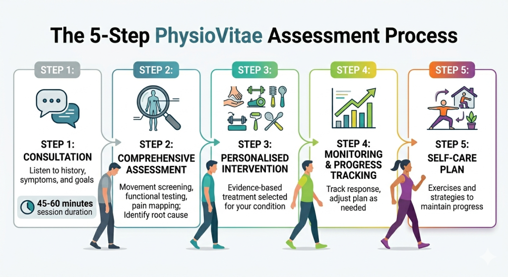Step PhysioVitae Assessment Process